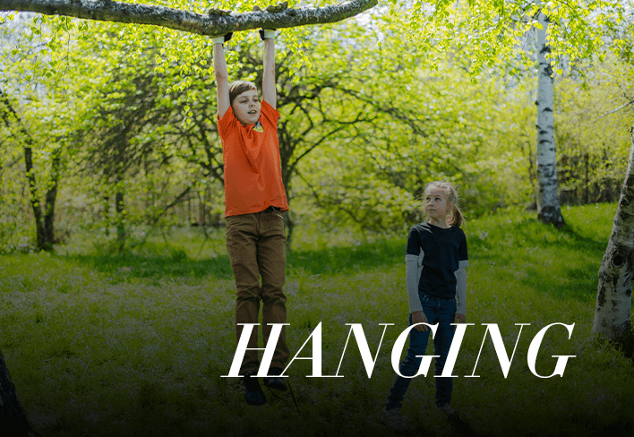 Hanging helps elongate the spine thus promoting height growth.