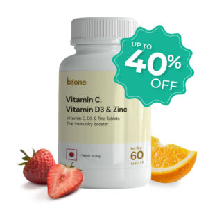 Buy Vitamin C, Vitamin D3 & Zinc Tablet Online