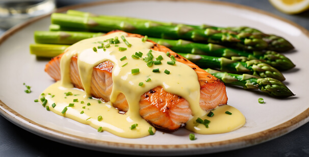 Salmon and Asparagus