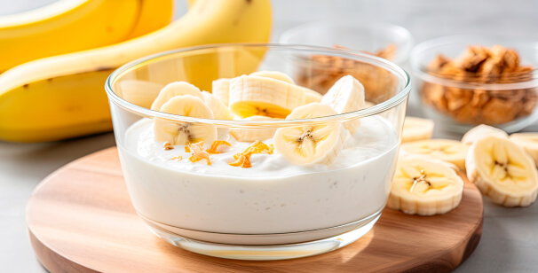 Yogurt and Bananas